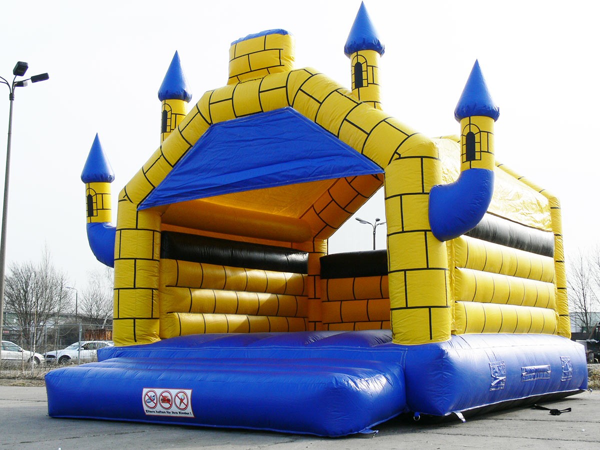 HÜPFBURG Camelot blau/gelb kaufen HÜPFBURG HERSTELLER und Verkauf