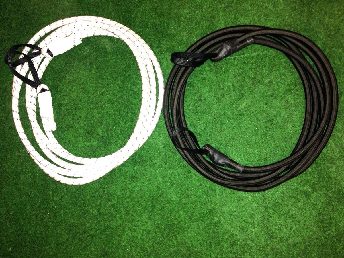 Ulisem6 Stück Gummi-Bungee-Seile Mit Haken, Haken Für Bungee-Seil Oder
