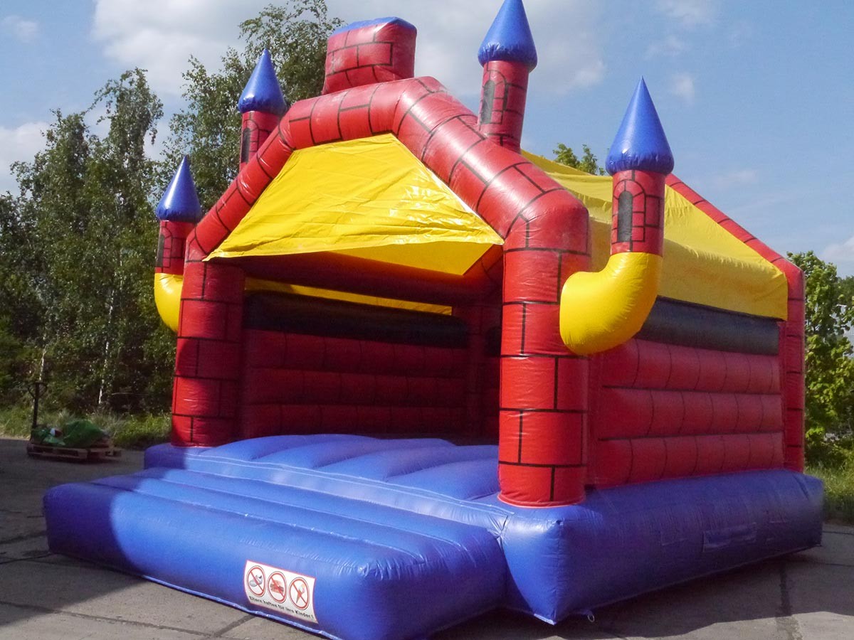 HÜPFBURG Camelot rot/blau/gelb kaufen HÜPFBURG HERSTELLER und Verkauf