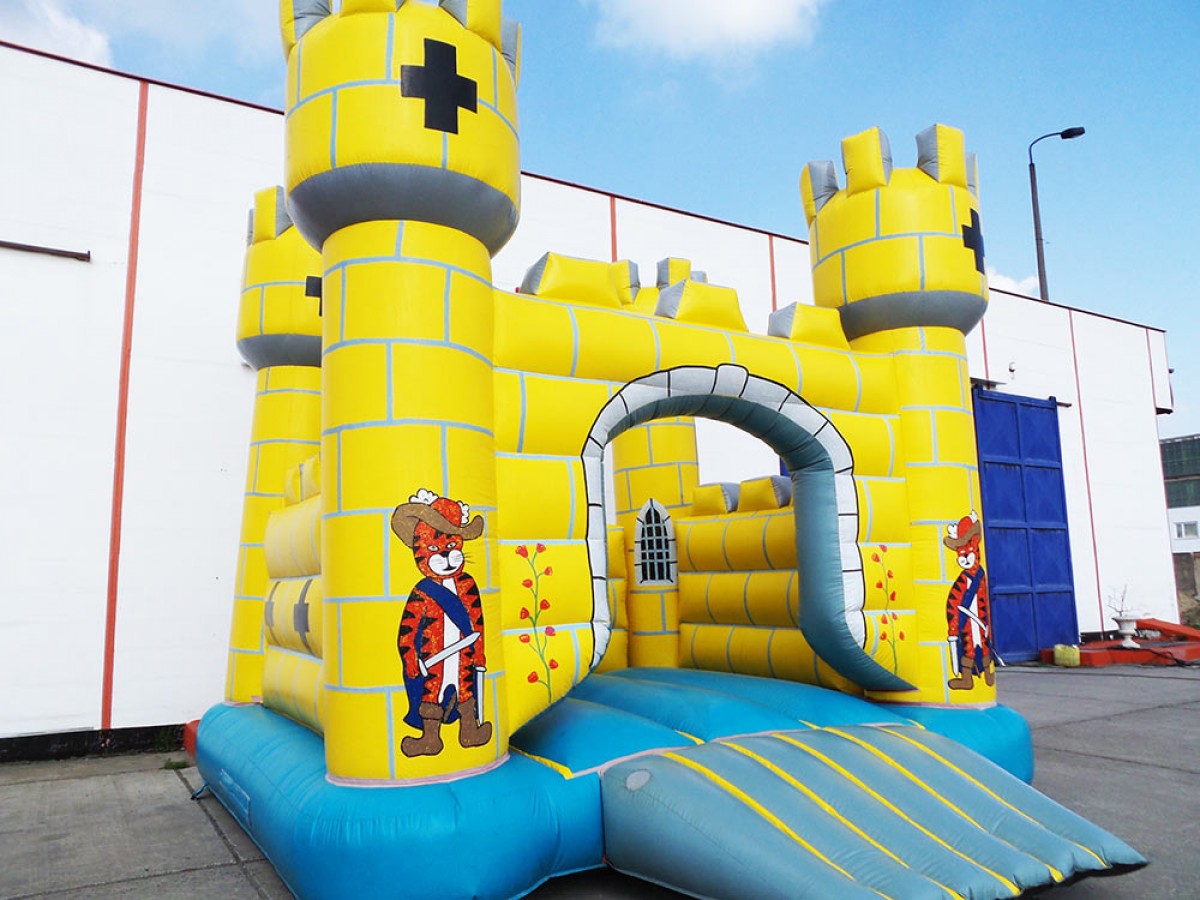 HÜPFBURG Big Ritterburg gelb kaufen - HÜPFBURG HERSTELLER und Verkauf