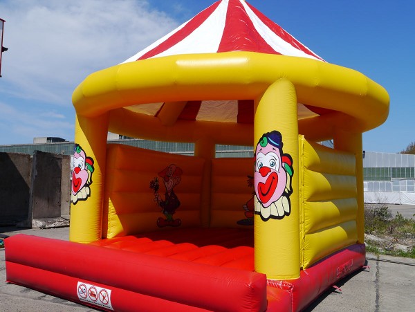 Hüpfburg Zirkus kaufen luftgeblasen