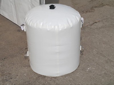 Wassersack zur Befestigung 52 kg weiß