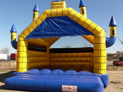 Hüpfburg Camelot blau/gelb kaufen