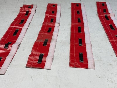 Halter für Human Table Soccer 4er rot