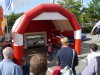 Fußballtor mit Radar 