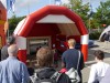 Fußballtor mit Radar 