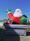 Riesen Deko Weihnachtsmann